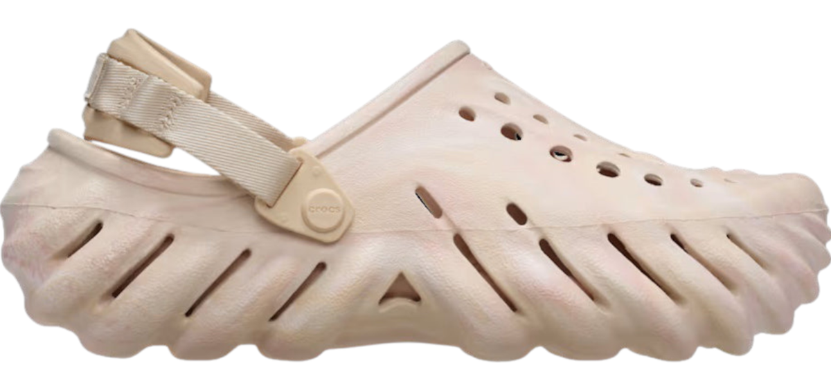 Crocs Echo Watercolor Marble Wave Men Sz 10 NEW Crocs Mens Echo Watercolor Marbled Wave Shoes – Extra Butter main image 4