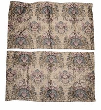 Ralph Lauren Margeaux Medallion Plum King Size Pillow Sham Set Of 2 Rare HTF EUC