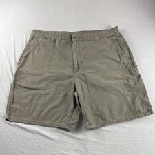 Carhartt Carpenter Shorts Mens 42 Brown Original Fit Workwear 8” B244 LBR Y2K
