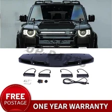 Gloss Black Roof Top Light Bar LED For Land Rover Defender 110 2020-2025