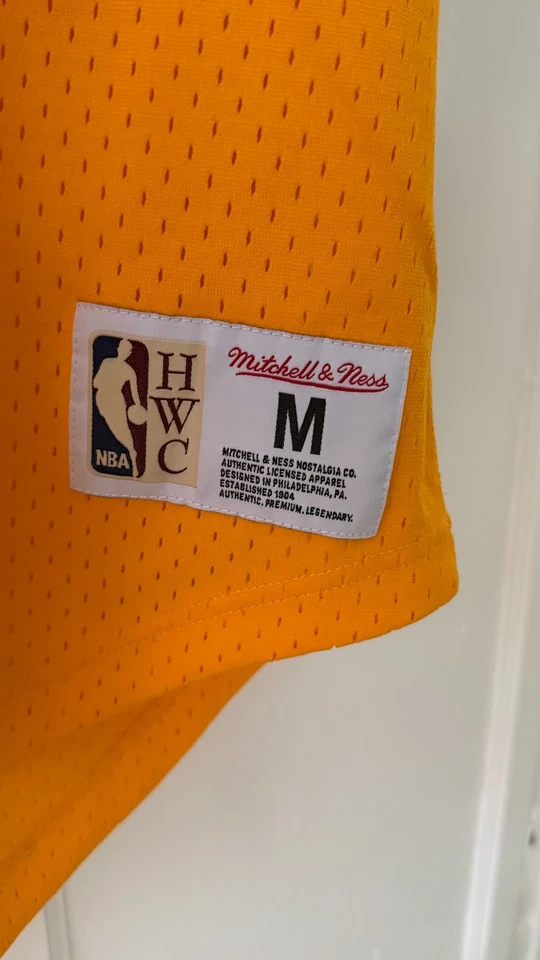 Сетка Wilt Chamberlain Gold Mitchell & Ness SF Warriors 1962 - Изображение 3 из 3