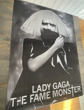 Lady Gaga The Fame Monster Lenticular Thick Vinyl Poster Hologram 18x24
