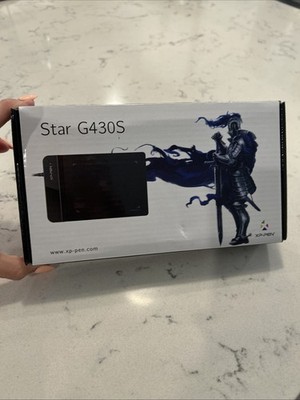 Star G430S XP-Pen Graphics Drawing Technology 4 X 3 Inch  New Black With Stylus