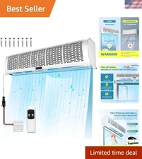 40'' Adjustable Air Curtain with Magnetic Switch & Remote Control for Businesses