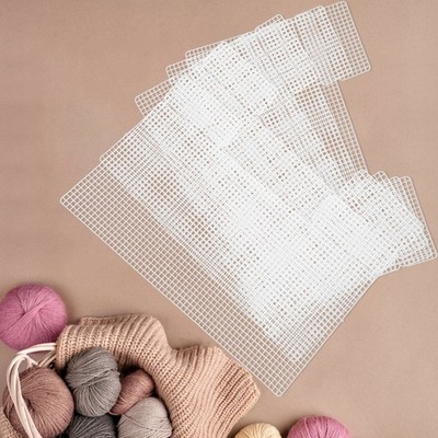  5 Pcs Plastic Canvas Sticken Nähen Von Kunststoffnetz Stickstoff Nettogewebe