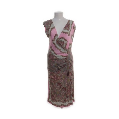 Sienna, Wickelkleid, Größe: 38, Pink/Mehrfarbig, Elasthan/Viskose, Paisley #Dnl