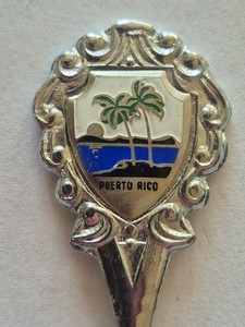 Puerto Rico Vintage Souvenir  Spoon Collectible