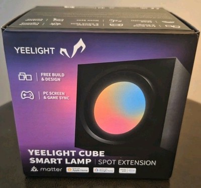 Yeelight Cube Smart Table Lamp Wi-Fi/Bluetooth Model YLFWD-0007