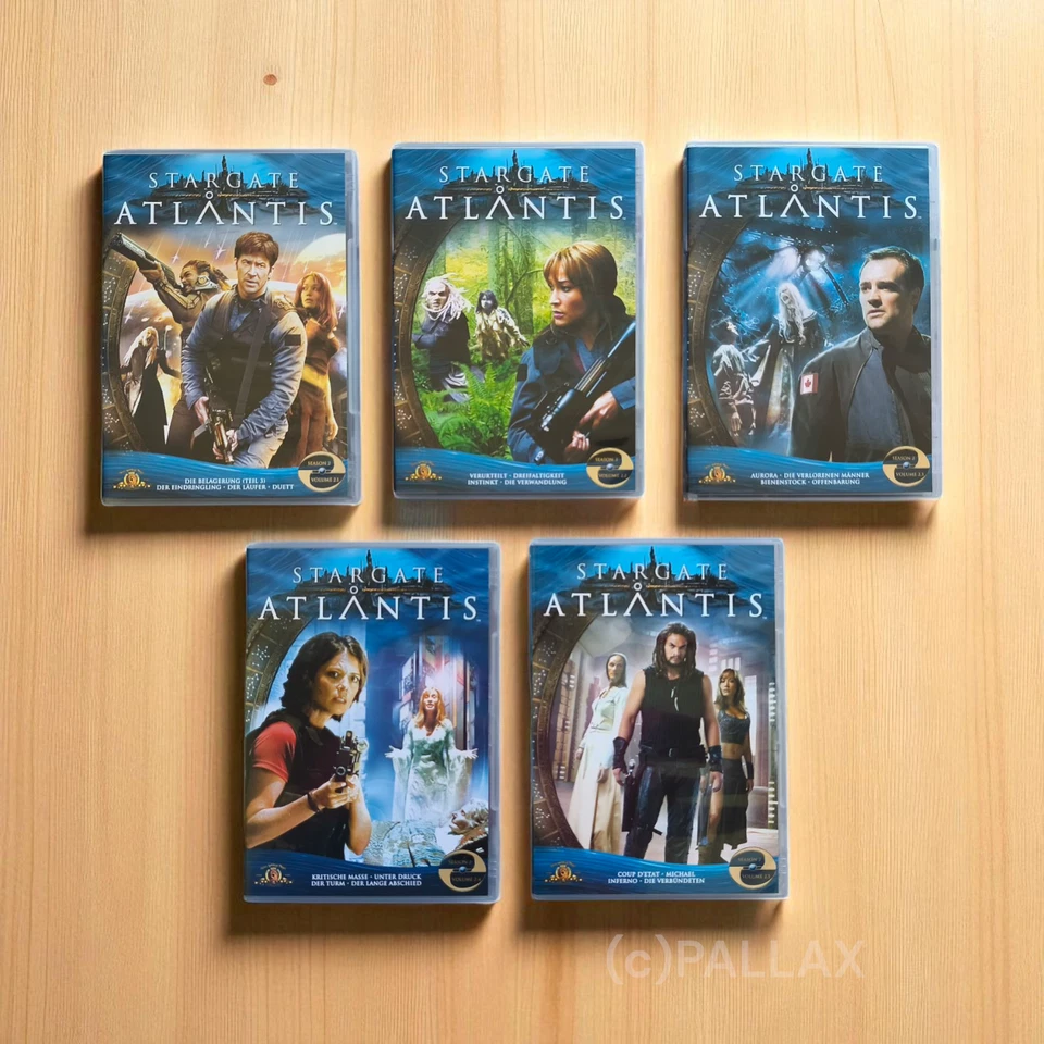 DVD STARGATE ATLANTIS SEASON 2 VOLUME 2.1 BIS 2.5  BILDRÜCKEN MIT FEHLDRUCK - Bild 1 von 2