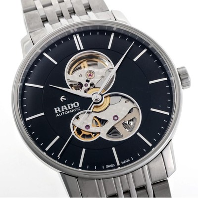 RADO Coupole Classic Open Heart R22894153 Automatik schwarzes Zifferblatt  SS