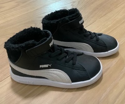 Puma Smash V2 Mid Fur Kinder Sneaker Unisex