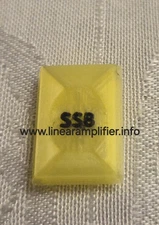 Texas Star Linear Amplifier Yellow SSB Switch Cover