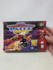 NFL Blitz 2000 N64 Game, Box, And Inserts. No Manual, Tested And Working 