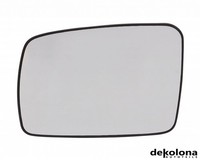 Spiegelglas FüR Land Rover Discovery Van Beheizt Chrom Links 04-17