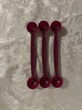 Tupperware Melon Ball Maker Cookie Dough Baller Scoop Scooper Set of 3 Purple