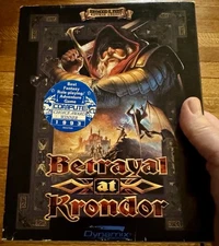 Betrayal at Krondor PC 3.5" RPG Adventure Dynamix Sierra Game & CD ROM