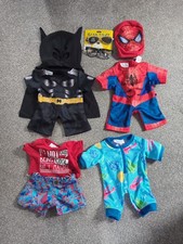 Build A Bear, Spiderman Batman And Other Clothes And Accessories.