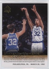 2014-15 SP Authentic Authentic Moments Christian Laettner #55 7v7