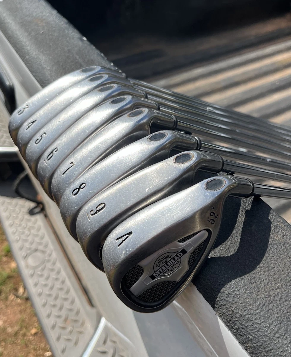 Fer 5 Callaway Big Bertha Steelhead X-14 - Tige Graphite Firm Flex - Droitier