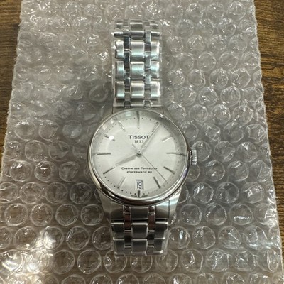 TISSOT Chemin des Tourelles Powermatic 80 Watch 34mm Bracelet Silver T139207A C4