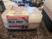 Goodcook Meal Prep Containers Pack of 10 Food Storage Containers