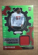 2025 Panini Prizm - Rookie Gear Walter Nolen Neon Green Pulsar Patch  (MEM, RC)