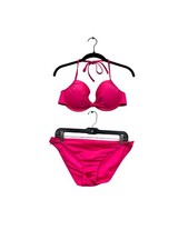 Victorias Secret Hot Pink Bikini Set L 464A