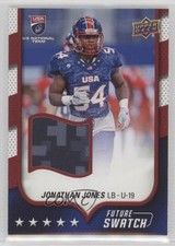 2016 Upper Deck USA Football Future Swatch Jersey U19 Jonathan Jones #FS-JJ y1g