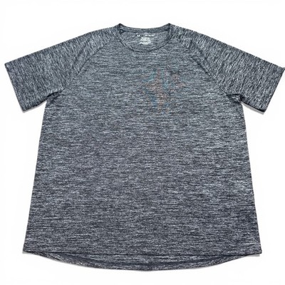 Under Armour the Tech Tee Shirt Mens Size 2XL XXL Heather Gray Loose Fit Active