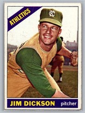 1966 Topps #201 Jim Dickson
