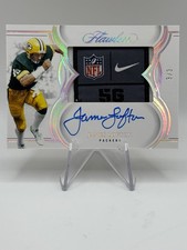 2025 Panini Flawless Laundry Tag James Lofton Auto 3/3 Shield/Nike LTS-JLN