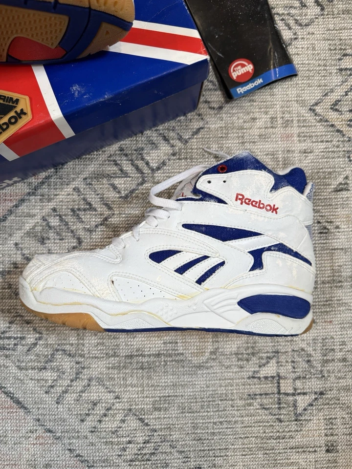 Zapatos de salón Reebok Intimidator vintage 1992 sin usar sin usar talla 9,5 Foto 4 de 4