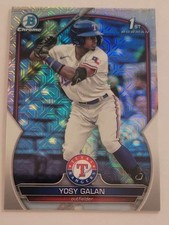 2023 Bowman Chrome - Prospects Mojo Refractor #BCP-221 Yosy Galan