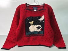 Woolrich Women's Size S 100 Wool Sheep Sweater