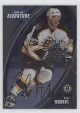 2002-03 ITG Be A Player Signature Series 4/5 Glen Murray #053 Auto 2d8