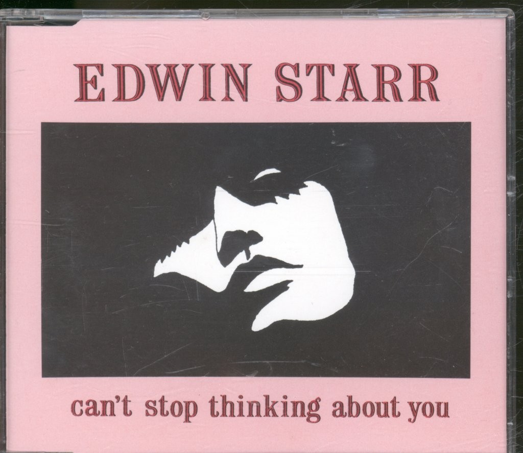 Edwin Starr Can't Stop Thinking About You CD UK Clix 1994 single CLIX309