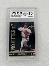 1991 LEAF GOLD ROOKIES NOLAN RYAN 7TH NO HITTER #BC25 PSCG 10  Strikeout King