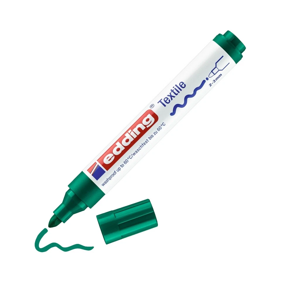 EDDING 4500 TEXTILMARKER GRÜN TEXTIL-MARKER NEU