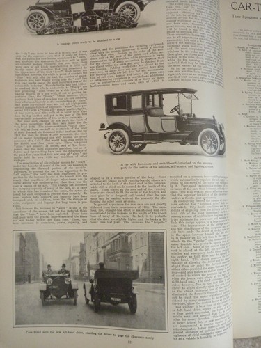 1913 Harper's Weekly Journal Magazine January 11, Automobiles, Color Car Ads, - Picture 6 of 12