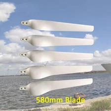 Horizontal Wind Turbine Generator's 58cm Windmill High Strength Nylon Blades