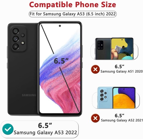 Pack de 2 pour Samsung Galaxy A53 5G 9H protection d'écran transparent verre trempé - Photo 11 sur 12
