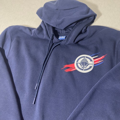 LA Clippers Sweater Sz M Ultra Game Mens Hoodie NBA Basketball Navy NWT