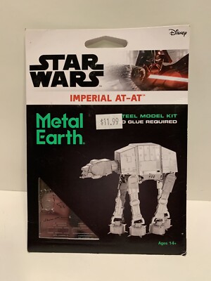 Star Wars Imperial At-At 3D Steel Model Kit - Metal Earth Fascinations 360 View
