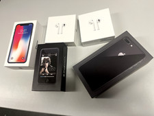 Lot of 5 Genuine Apple iPhone, AirPods, iPod Touch EMPTY BOXES ONLY OEM