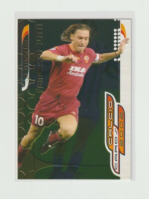 2001-02 PANINI CALCIO CARDS I GRANDI G9 [ FRANCESCO TOTTI