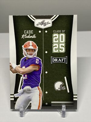 2023 Leaf Draft 82 Cade Klubnik Class of 2025 Rc | eBay
