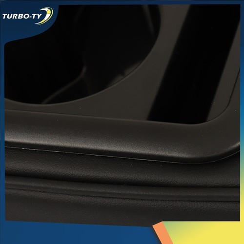 Consola central automática de cuero negro reposabrazos almohada taza y soporte para teléfono para la mayoría de los autos - Imagen 17 de 17