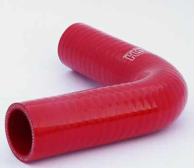 90 Grad, Silikonbogen 90° ID 19mm Silikonschlauch Bogen LLK Turbo Schlauch - ROT
