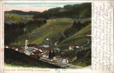 CPA AK Schellenberg bei Berchtesgaden - Totalansicht GERMANY (1063980)