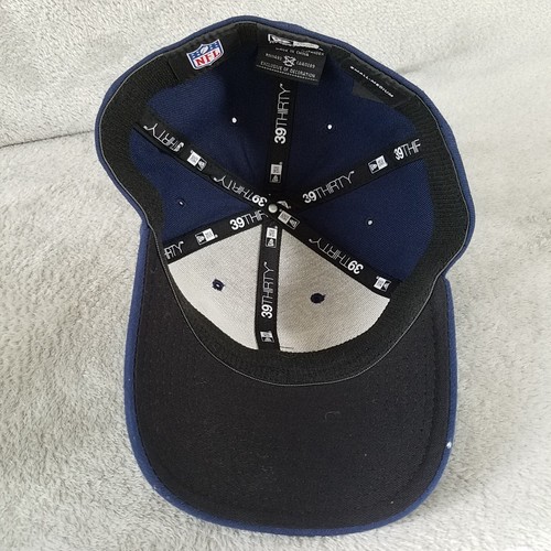 New Era Sombrero NFL New England Patriots Talla S/M Azul Mascota Gorra de Béisbol Ajustada - Imagen 7 de 10